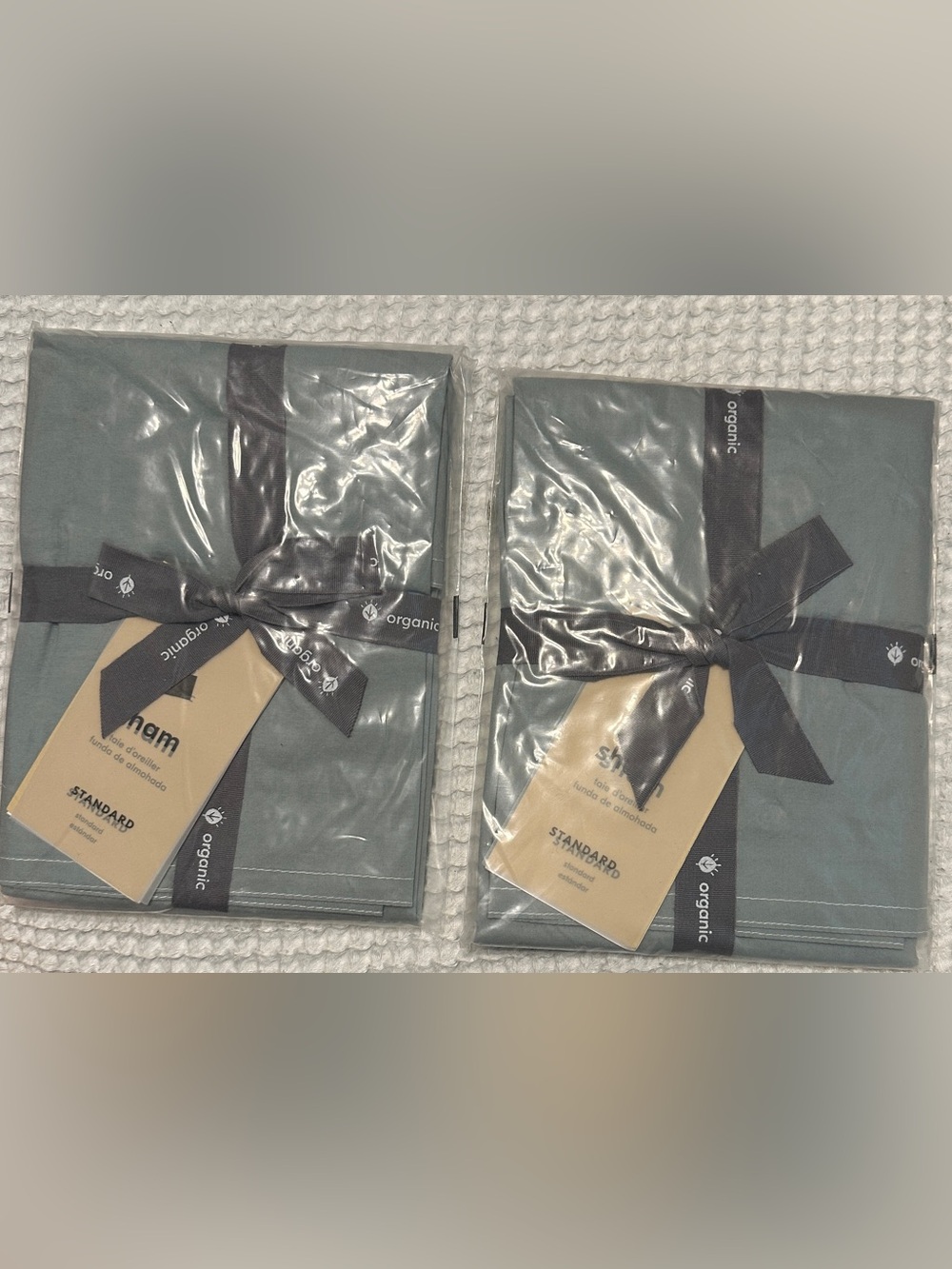 West Elm Gray Sham Set
